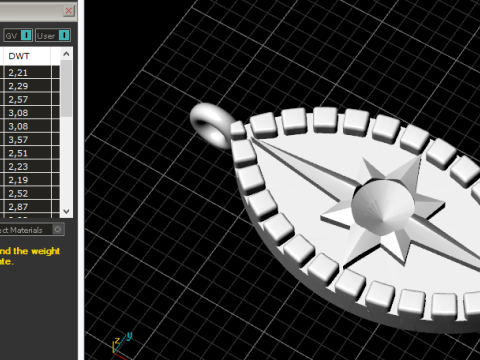 399 Pendant eye Modèles 3D en vedette