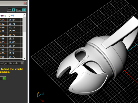 401 Pendant mask Modelo de Impressão 3D