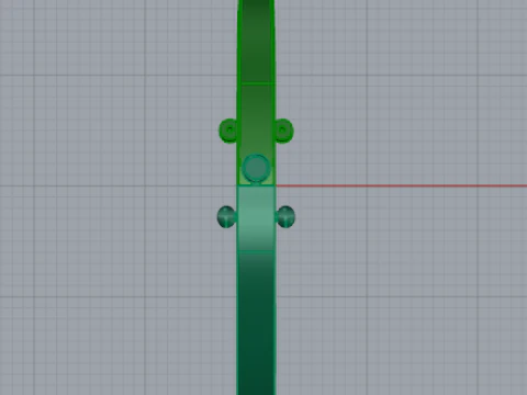402 Bracelet with stones 3D Print Model