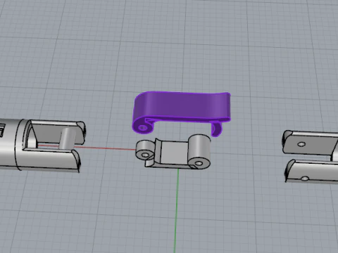 403 Lock for bracelet 3D Print Model