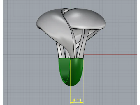 404 Ring without stones 3D Print Model