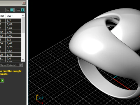 404 Ring without stones 3D Print Model