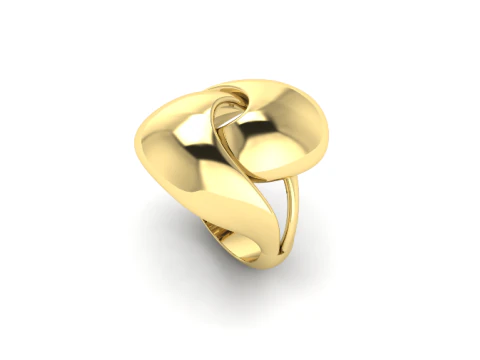 404 Ring without stones 3D Print Model
