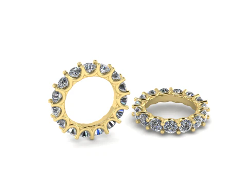 406 Engagement ring 3D Print Model