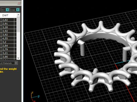 406 Engagement ring 3D Print Model