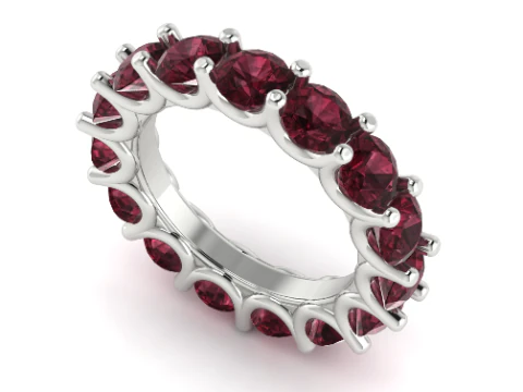 406 Engagement ring 3D Print Model