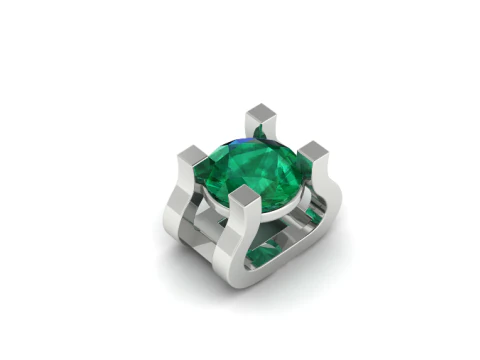 407 Pendant for 1 stone 3D Print Model