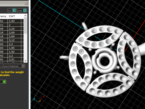 408 Pendant Model Cetak 3D