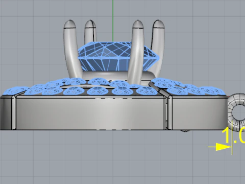 408 Pendant 3D Print Model