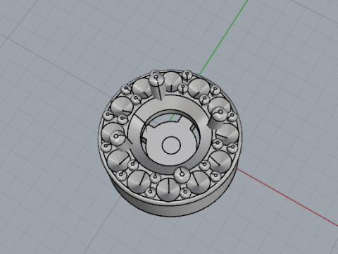 414 Earrings 3Dプリントモデル