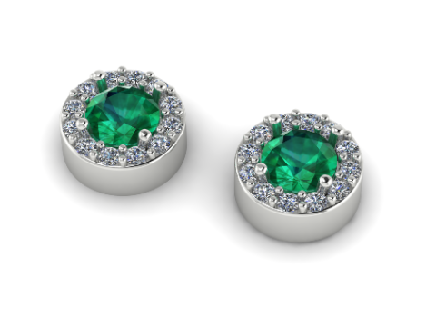 414 Earrings 3D Принт Модель