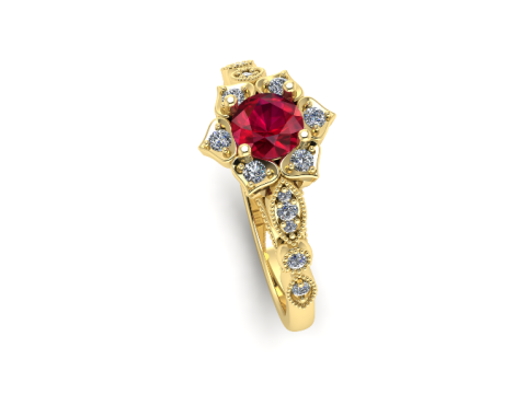 415 Female ring 3D Принт Модель