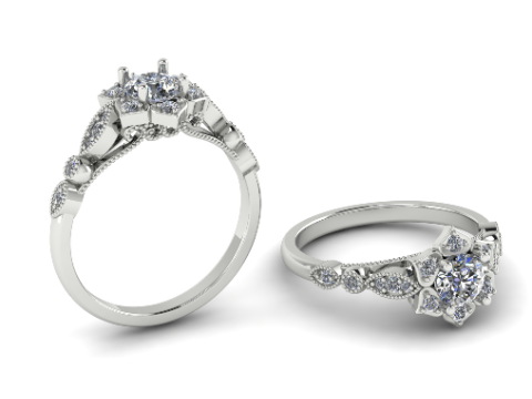 415 Female ring 3D Принт Модель