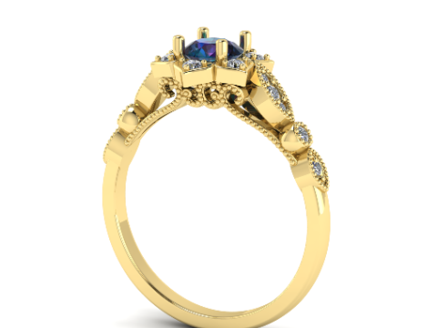 415 Female ring 3D Принт Модель