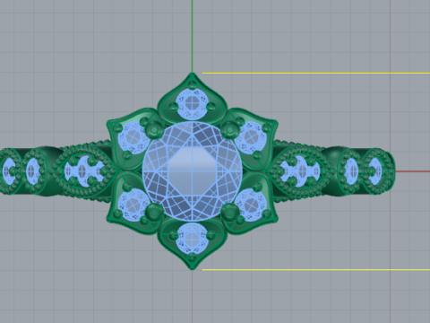 415 Female ring 3D Принт Модель