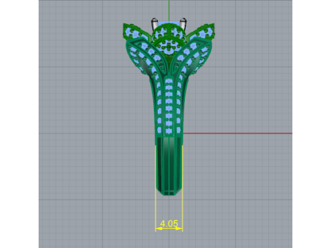 420 Ring Flower 3D 打印模型