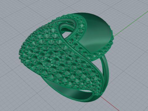 Ring 3Dプリントモデル