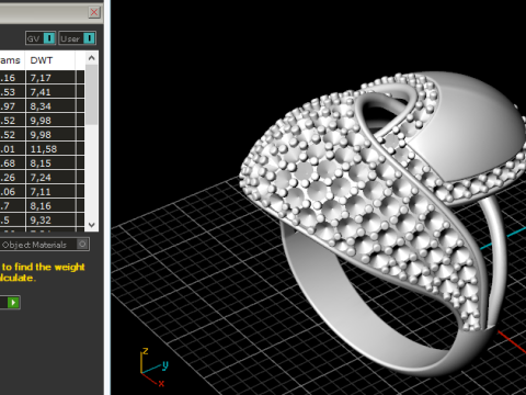 Ring 3Dプリントモデル