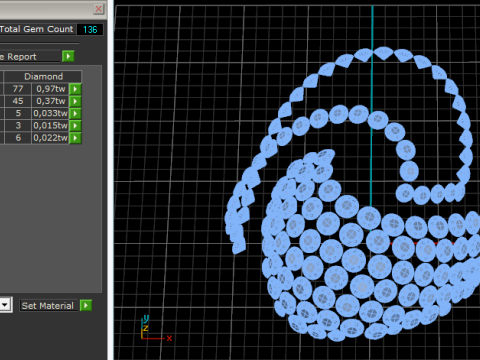 Ring 3Dプリントモデル
