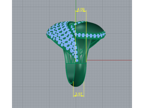 Ring 3Dプリントモデル