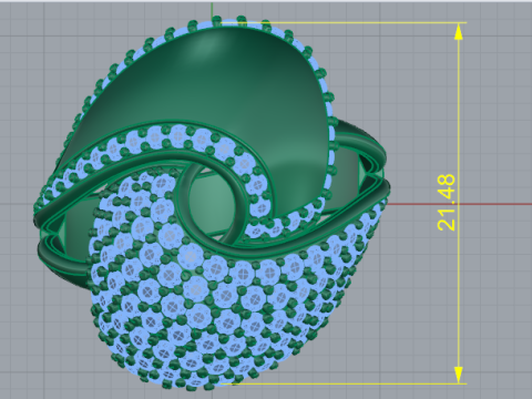 Ring 3Dプリントモデル