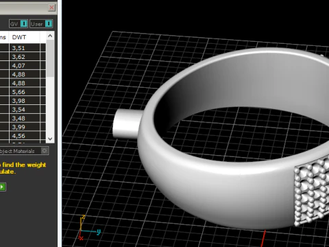 425 Ring 3D Print Model