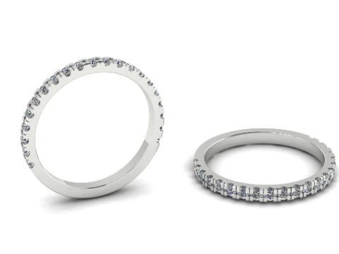 428 Wedding ring 3D Print Model