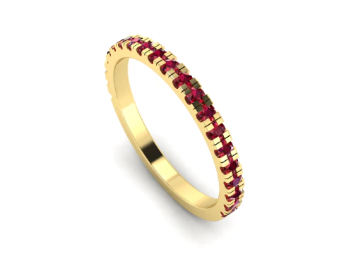 428 Wedding ring 3D Print Model