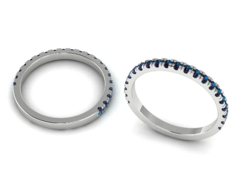428 Wedding ring 3D Print Model