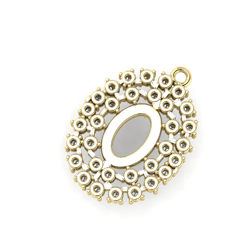 430 Pendant 3D Print Model .c4d .max .obj .3ds .fbx .stl .blend