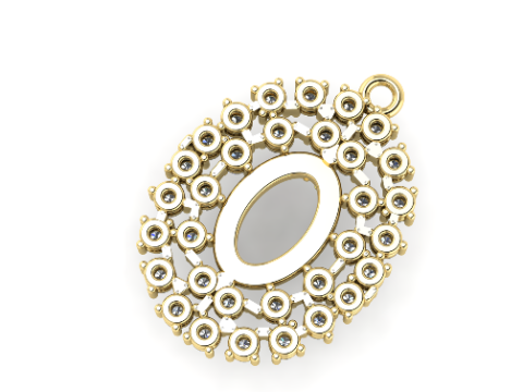 430 Pendant Model Cetak 3D