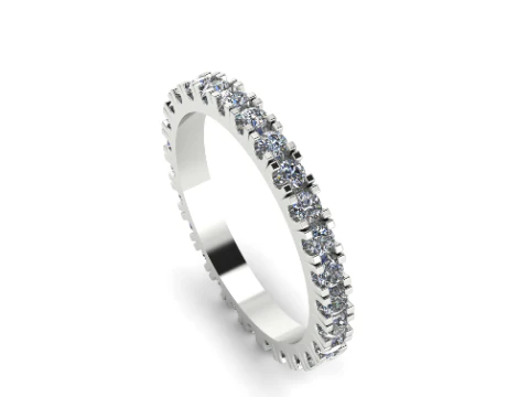 432 Wedding ring 3D Print Model