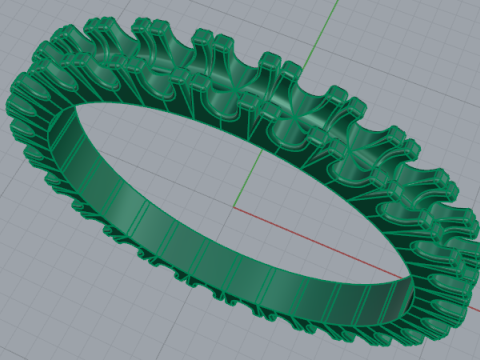 432 Wedding ring 3D 프린트 모델