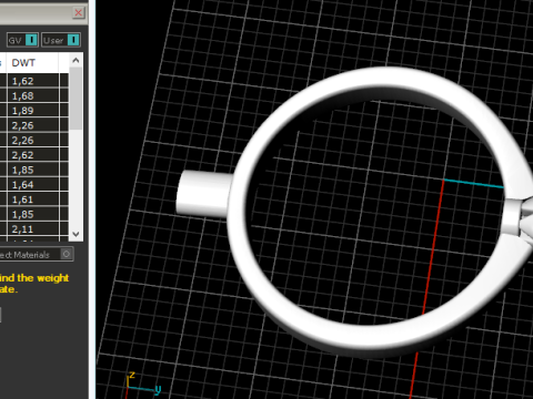 444 Female ring 3D Print Model