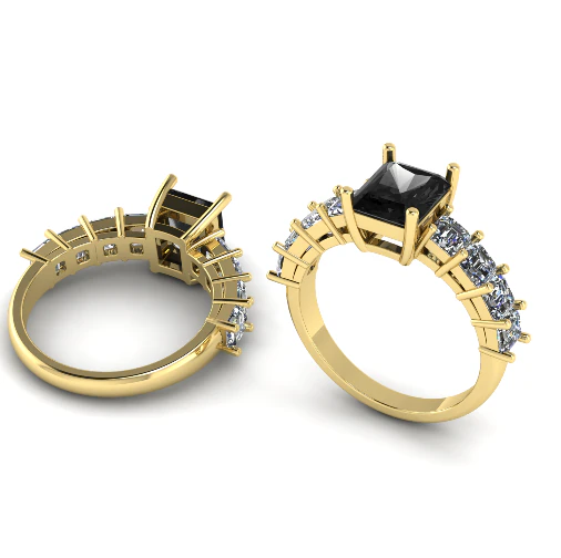Ring447 Beautiful ring 3D Print Model .c4d .max .obj .3ds .fbx .stl .blend 