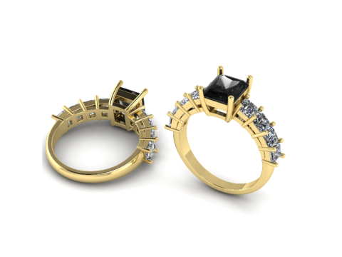 Ring447 Beautiful ring 3D Print Model