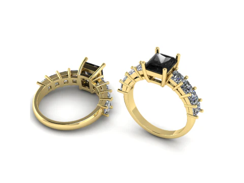 Ring447 아름다운 반지 3D 프린트 모델