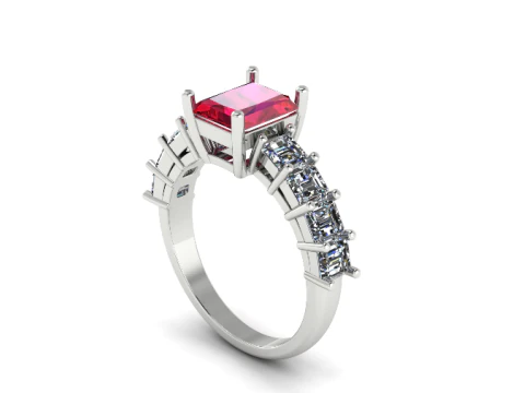 Ring447 Beautiful ring 3D Print Model