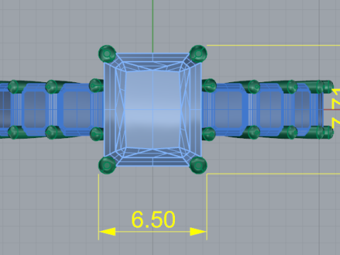 Ring447 Beautiful ring 3D 打印模型