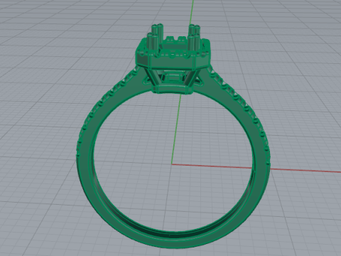 449 Ring 3D 프린트 모델