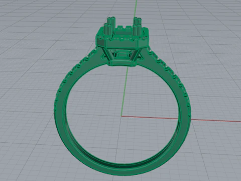 449 Ring 3D Print Model