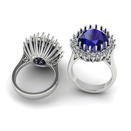 450 Ring 3D Print Model .c4d .max .obj .3ds .fbx .stl .blend 