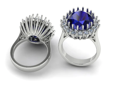 450 링 3D 프린트 모델