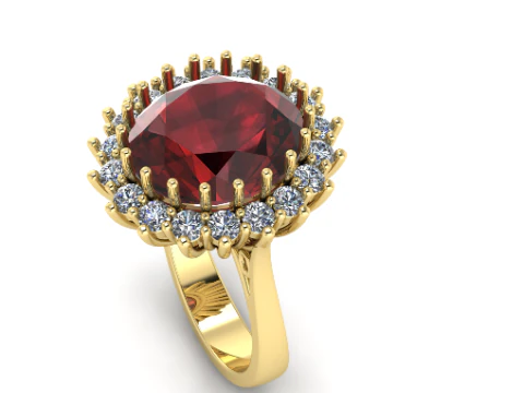 450 Ring 3D Print Model