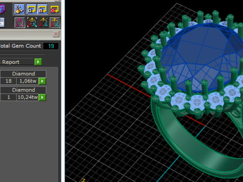 450 Ring Modèles 3D en vedette