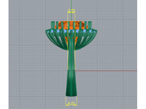 450 Ring 3D Print Model