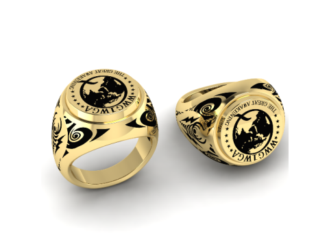 451 Ring Modello di stampa 3D