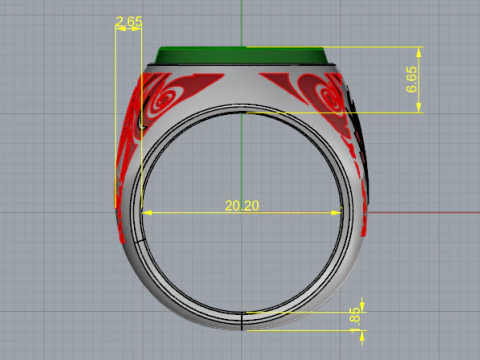 451 Ring 3D Print Model