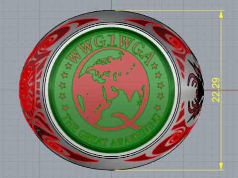 451 Ring 3D Print Model