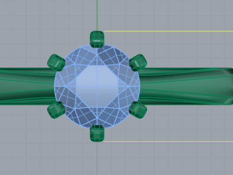 452 Ring Model Cetak 3D